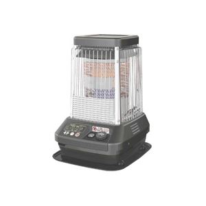 業務用石油ストーブ 温風ファン付 FM-195F メタリックグレー - 拡大画像