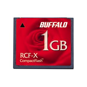 バッファロー コンパクトフラッシュ 1GB RCF-X1GY 1枚 - 拡大画像