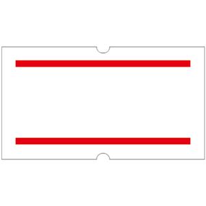 （まとめ） サトー SP用ラベル 赤2本線 219999042 1パック（10巻） 【×3セット】 - 拡大画像