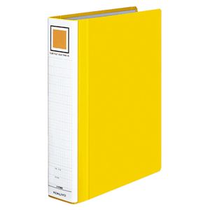 （まとめ） コクヨ チューブファイル（エコツインR） A4タテ 500枚収容 背幅65mm 黄 フ-RT650Y 1冊 【×5セット】 - 拡大画像
