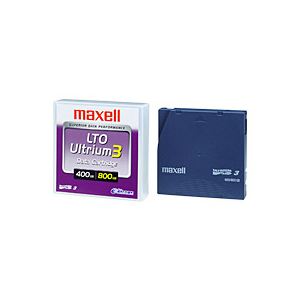 マクセル LTO Ultrium3 データカートリッジ 400GB/800GB LTOU3/400 XJB 1巻 - 拡大画像