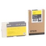 （まとめ） エプソン EPSON インクカートリッジ イエロー Mサイズ ICY54M 1個 【×3セット】