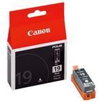 【訳あり・在庫処分】（まとめ） キヤノン Canon インクタンク BCI-19BK ブラック 1506B001 1個 【×3セット】