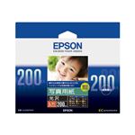 （まとめ） エプソン EPSON 写真用紙＜光沢＞ L判 KL200PSKR 1箱（200枚） 【×3セット】