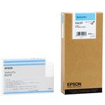 （まとめ） エプソン EPSON PX-P／K3インクカートリッジ ライトシアン 350ml ICLC57 1個 【×3セット】