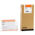 （まとめ） エプソン EPSON PX-P／K3インクカートリッジ オレンジ 350ml ICOR57 1個 【×3セット】