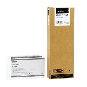 （まとめ） エプソン EPSON PX-P／K3インクカートリッジ マットブラック 700ml ICMB58 1個 【×3セット】 - 拡大画像