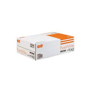 （まとめ） TANOSEE PPC用紙 Pure White A3 1箱（1500枚：500枚×3冊） 【×10セット】 - 拡大画像