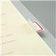 （まとめ） コクヨ カラーレーザー＆インクジェットプリンター用インデックス （強粘着） A4 56面（中） 23×32mm 赤枠 KPC-T692R 1冊（20シート） 【×5セット】 - 縮小画像2