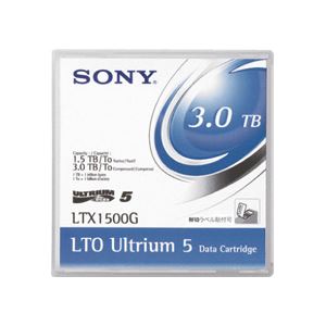 ソニー LTO Ultrium5 データカートリッジ 1.5TB/3.0TB LTX1500GR 1巻 - 拡大画像
