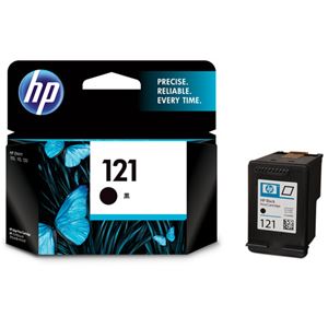 （まとめ） HP121 プリントカートリッジ 黒 CC640HJ 1個 【×3セット】 - 拡大画像