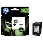 （まとめ） HP121XL プリントカートリッジ 黒 増量 CC641HJ 1個 【×3セット】