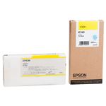 （まとめ） エプソン EPSON インクカートリッジ イエロー 200ml ICY63 1個 【×3セット】