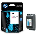 （まとめ） HP17 プリントカートリッジ 3色カラー C6625A 1個 【×3セット】