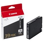 （まとめ） キャノン Canon インクタンク PGI-39PBK フォトブラック 4857B001 1個 【×3セット】