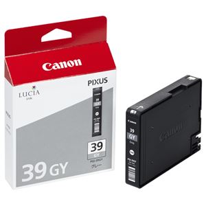 （まとめ） キヤノン Canon インクタンク PGI-39GY グレー 4859B001 1個 【×3セット】 - 拡大画像