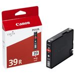 （まとめ） キャノン Canon インクタンク PGI-39R レッド 4866B001 1個 【×3セット】