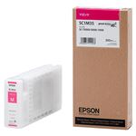 （まとめ） エプソン EPSON インクカートリッジ マゼンタ 350ml SC1M35 1個 【×3セット】