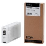 （まとめ） エプソン EPSON インクカートリッジ マットブラック 350ml SC1MB35 1個 【×3セット】