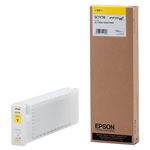 （まとめ） エプソン EPSON インクカートリッジ イエロー 700ml SC1Y70 1個 【×3セット】