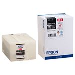 （まとめ） エプソン EPSON インクカートリッジ ブラック Mサイズ ICBK91M 1個 【×3セット】