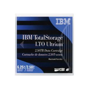 IBM LTO Ultrium6 データカートリッジ 2.5TB/6.25TB 00V7590 1巻 - 拡大画像