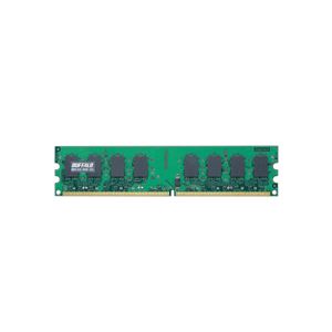 バッファロー 法人向け PC2-6400 DDR2 800MHz 240Pin SDRAM DIMM 2GB MV-D2/800-2G 1枚 - 拡大画像