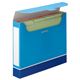 （まとめ） TANOSEE ファイルボックス A4 背幅32mm 青 1パック（5冊） 【×5セット】 - 縮小画像3