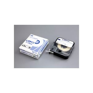 マックス レタツイン テープカセット 5mm幅×8m巻 白 LM-TP305W 1個 - 拡大画像
