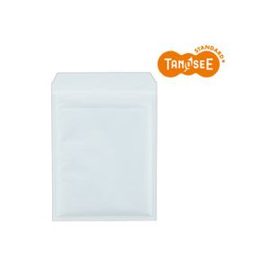 TANOSEE クッション封筒エコノミー CD2枚組用 内寸210×270mm ホワイト 1パック(150枚) - 拡大画像