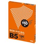 （まとめ） NOAH ラミネートフィルム B5 110μ NA-B5110 1パック（100枚） 【×4セット】