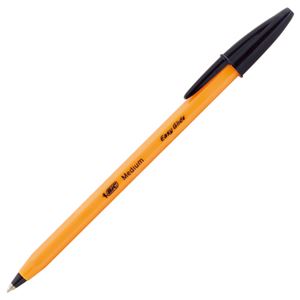 （まとめ） BIC 油性ボールペン オレンジEG 1.0mm 黒 業務用パック E-ORMJ20EGBLK 1箱（20本） 【×5セット】 - 拡大画像