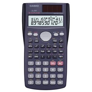 （まとめ） カシオ CASIO 関数電卓 10桁2行 ハードケース付き fx-290-N 1台 【×3セット】 - 拡大画像