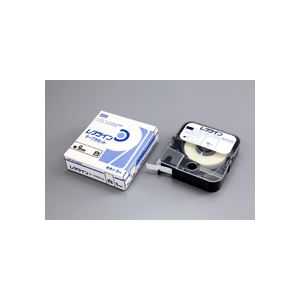 マックス レタツイン テープカセット 9mm幅×8m巻 白 LM-TP309W 1個 商品画像