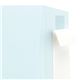 （まとめ） TANOSEE 窓付封筒 ワンタッチテープ付 長3 80g／m2 ブルー 1パック（100枚） 【×4セット】 - 縮小画像2