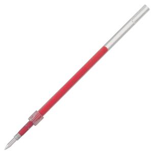 （まとめ） 三菱鉛筆 油性ボールペン替芯 0.5mm 赤 ジェットストリーム 150シリーズ用 SXR5.15 1セット（10本） 【×5セット】 - 拡大画像