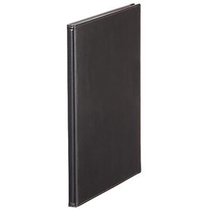 （まとめ） キングジム レザフェス メニューファイル A4タテ型 黒 1972LFクロ 1冊 【×6セット】 - 拡大画像