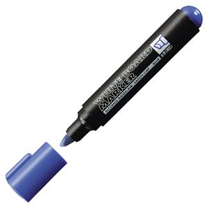 （まとめ） コクヨ ホワイトボード用マーカーペン 太字角芯 青 PM-B113NB 1セット（10本） 【×3セット】 - 拡大画像
