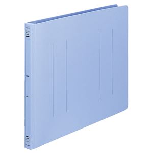 （まとめ） コクヨ フラットファイル（PP） B4ヨコ 150枚収容 背幅20mm 青 フ-H19B 1セット（10冊） 【×2セット】 - 拡大画像