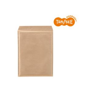 (まとめ)TANOSEE クッション封筒エコノミー 茶 内寸260×350mm 100枚入×2パック 商品画像