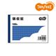 (まとめ)TANOSEE 領収証 B7・ヨコ型 100冊