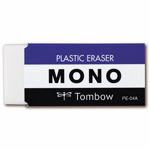 （まとめ） トンボ鉛筆 MONO消しゴム 大 PE-04A 1セット（30個） 【×2セット】 - 拡大画像