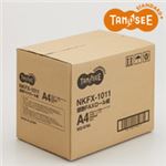 （まとめ）TANOSEE 感熱FAXロール紙 210mm×100m×1インチ 表発色 6本