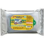（まとめ）OAクリーナー ウエットティッシュ大判厚手タイプ 25枚入×10個