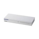 （まとめ）10／100Mbps 8ポートスイッチングHUB メタルケース 3台