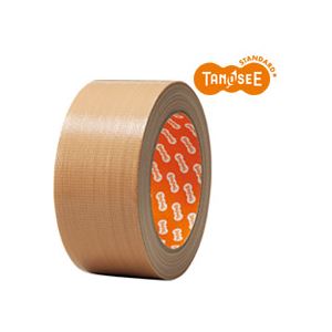 （まとめ）TANOSEE 布テープ 軽梱包用 50mm×25m 30巻 - 拡大画像