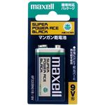 （まとめ） マクセル マンガン乾電池 BLACK 9V形 6F22（BN） 1B 1セット（10本） 【×3セット】