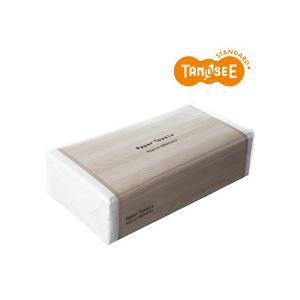 （まとめ）TANOSEE ペーパータオルハード<レギュラー> 200枚入 25個×5ケース - 拡大画像