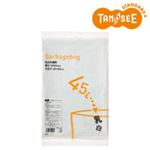 （まとめ）TANOSEE ゴミ袋 乳白半透明 45L 10枚入×60パック