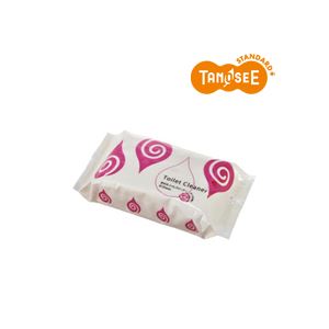 （まとめ）TANOSEE 流せるトイレクリーナー ローズの香り 30枚入×30パック